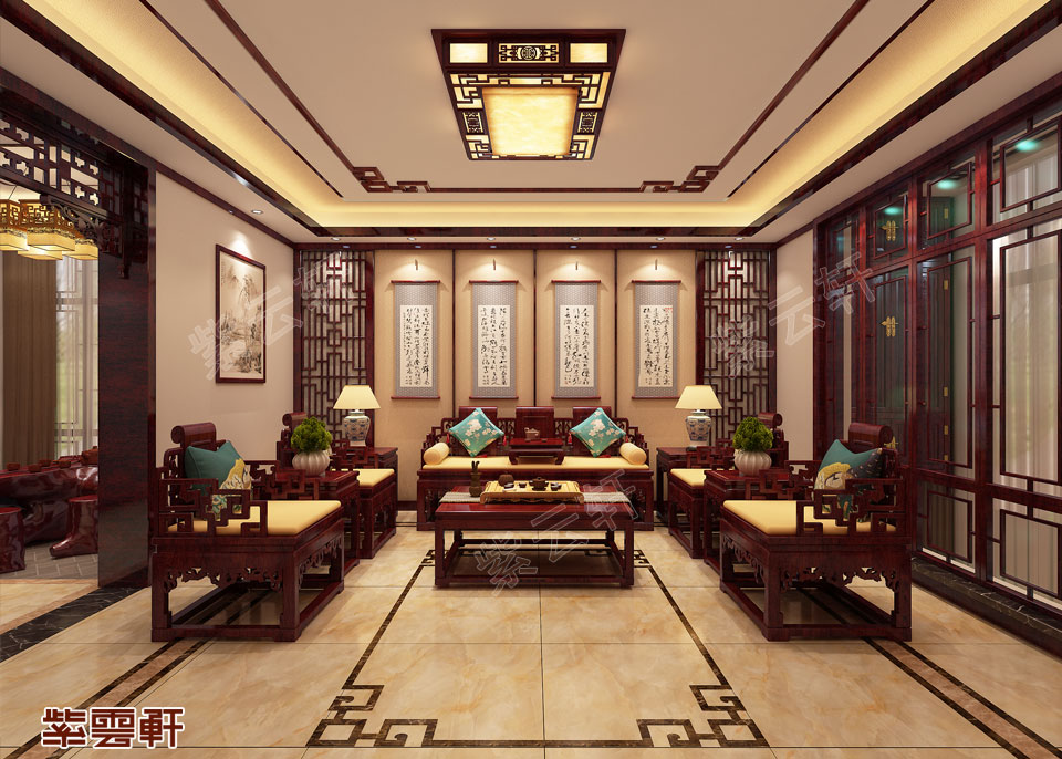 一覽漢中風(fēng)景，一品別墅中式裝修