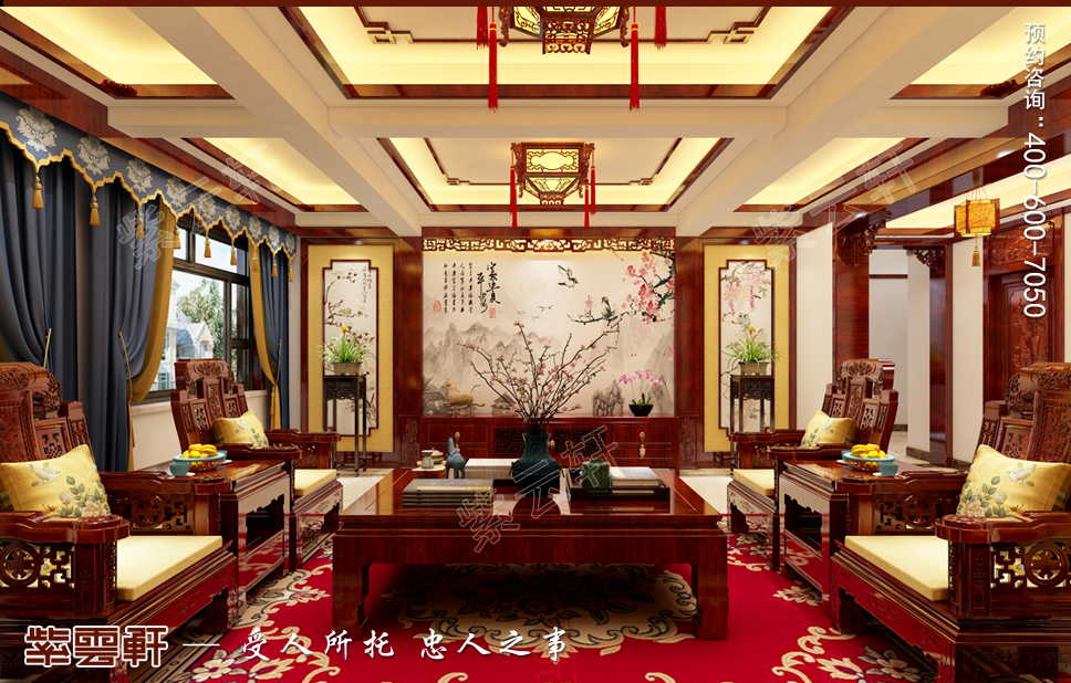 德州300平中式家裝設(shè)計，盡顯中式風(fēng)范