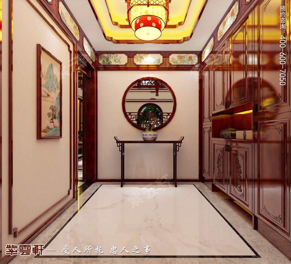 <a href=http://www.batparty.com.cn/ target=_blank class=infotextkey>中式風格</a>設(shè)計門廳