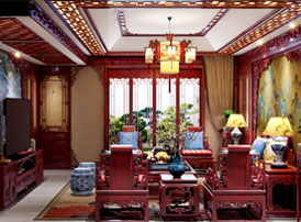 湖北十堰頂樓復(fù)式簡約復(fù)古中式風(fēng)格裝修案例，許你一處沉穩(wěn)高雅的家居環(huán)境