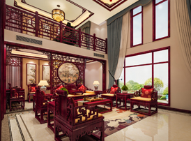 紹興復(fù)式樓現(xiàn)代中式風(fēng)格裝修效果圖 典則俊雅，氣質(zhì)出眾