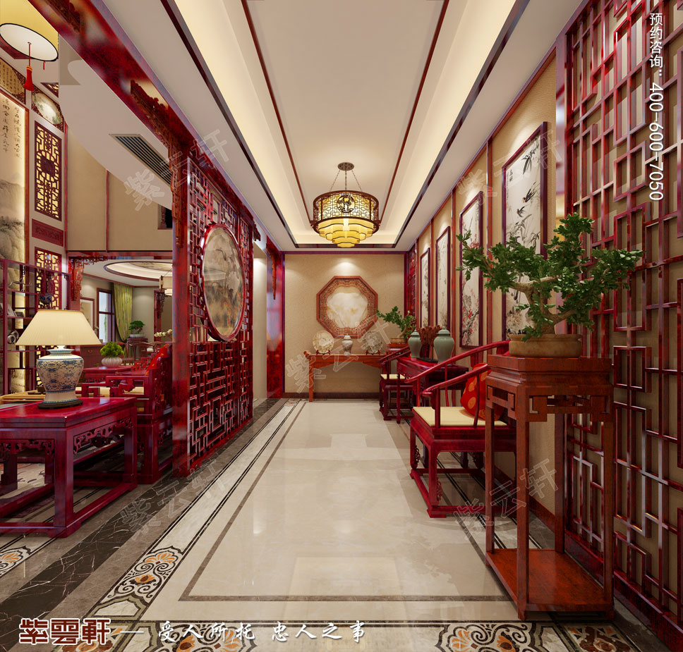 門(mén)廳簡(jiǎn)約<a href=http://www.batparty.com.cn/ target=_blank class=infotextkey>中式裝修效果圖</a>