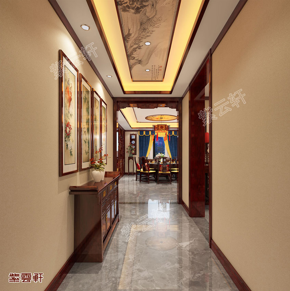 中式<a href=http://www.batparty.com.cn/menting/ target=_blank class=infotextkey>門廳裝修效果圖</a>