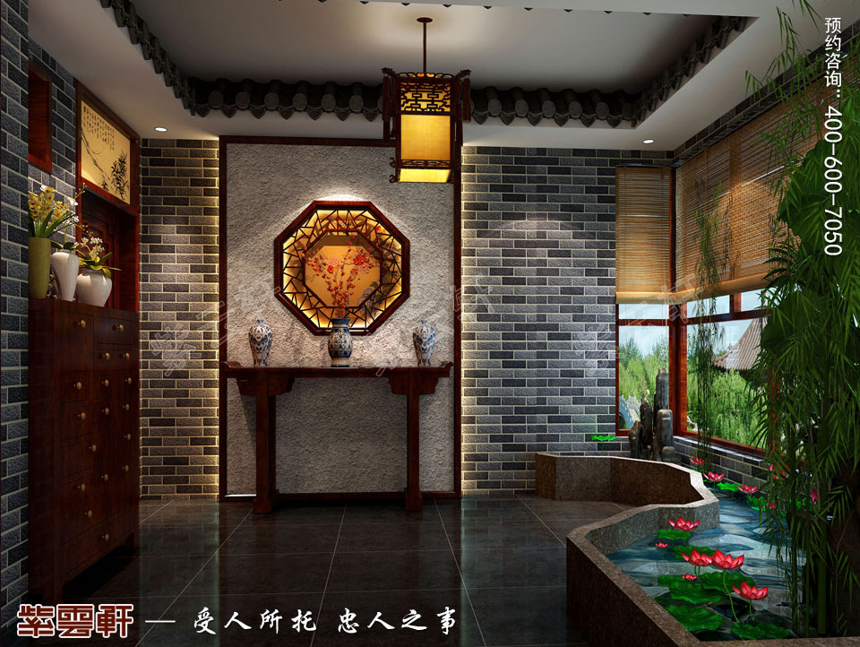 簡約古典<a href=http://www.batparty.com.cn/ target=_blank class=infotextkey>中式風(fēng)格</a><a href=http://www.batparty.com.cn/menting/ target=_blank class=infotextkey>門廳裝修效果圖</a>