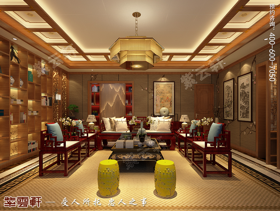 中式客廳優(yōu)雅而有氣質(zhì)，是您裝修的不二之選