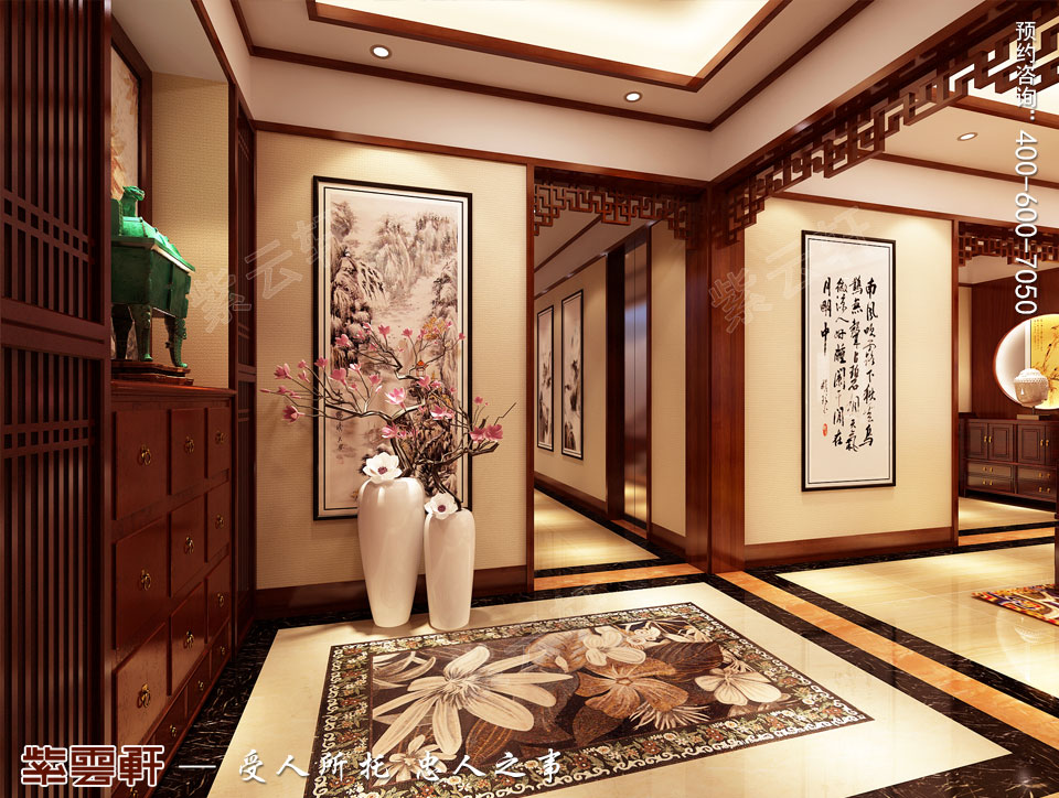 復古玄關(guān)案例