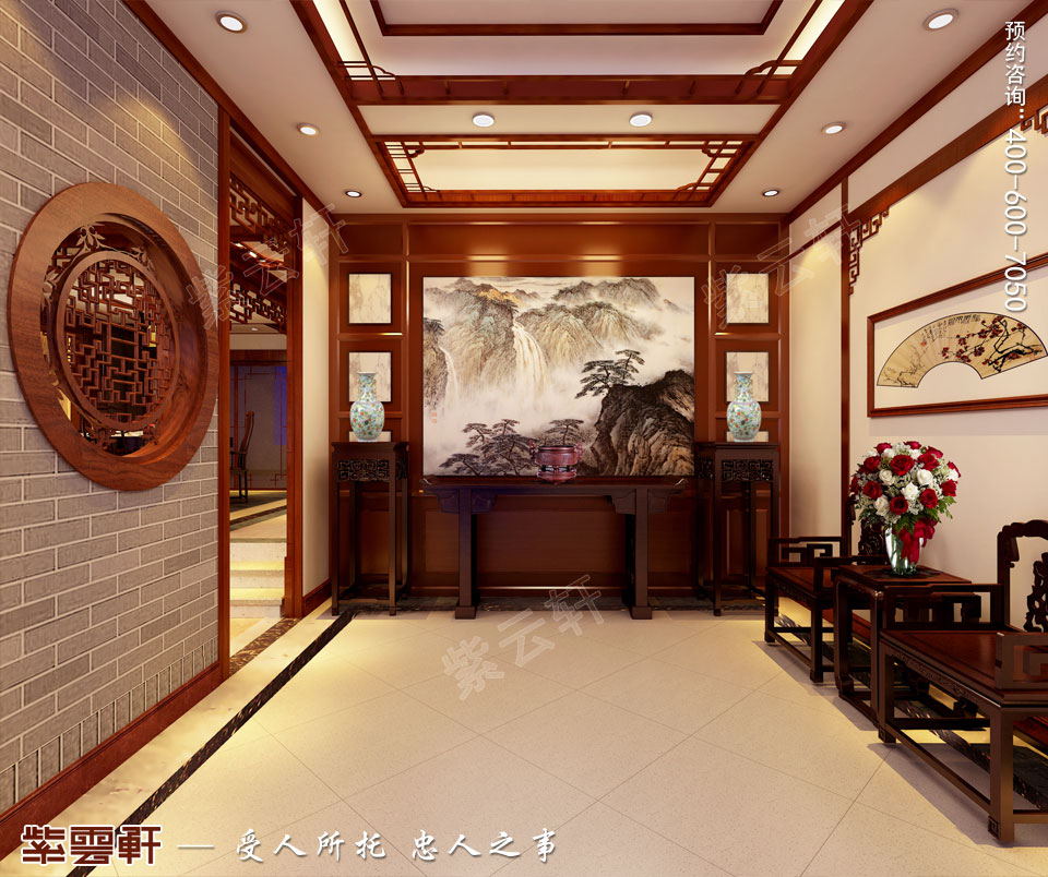 復古玄關(guān)案例
